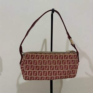 Fendi Mini Red Shoulder Bag Rare